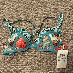Brand New Maaji bikini push up top